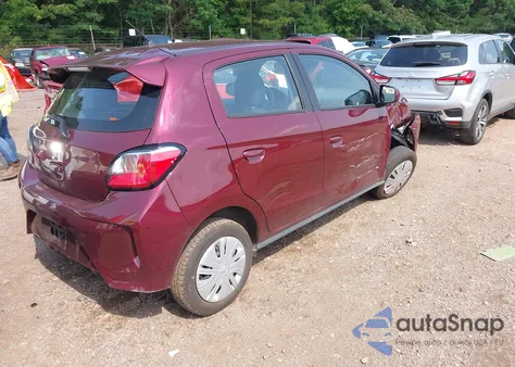 2024 Mitsubishi Mirage Es/Le from USA, damaged, VIN ML32AUHJ0RH024469